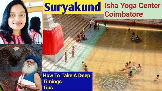 isha yoga center suryakund, sadguru, isha consecrated theerthkund