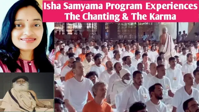 my samyama experiences karma, sadguru, isha samyama program